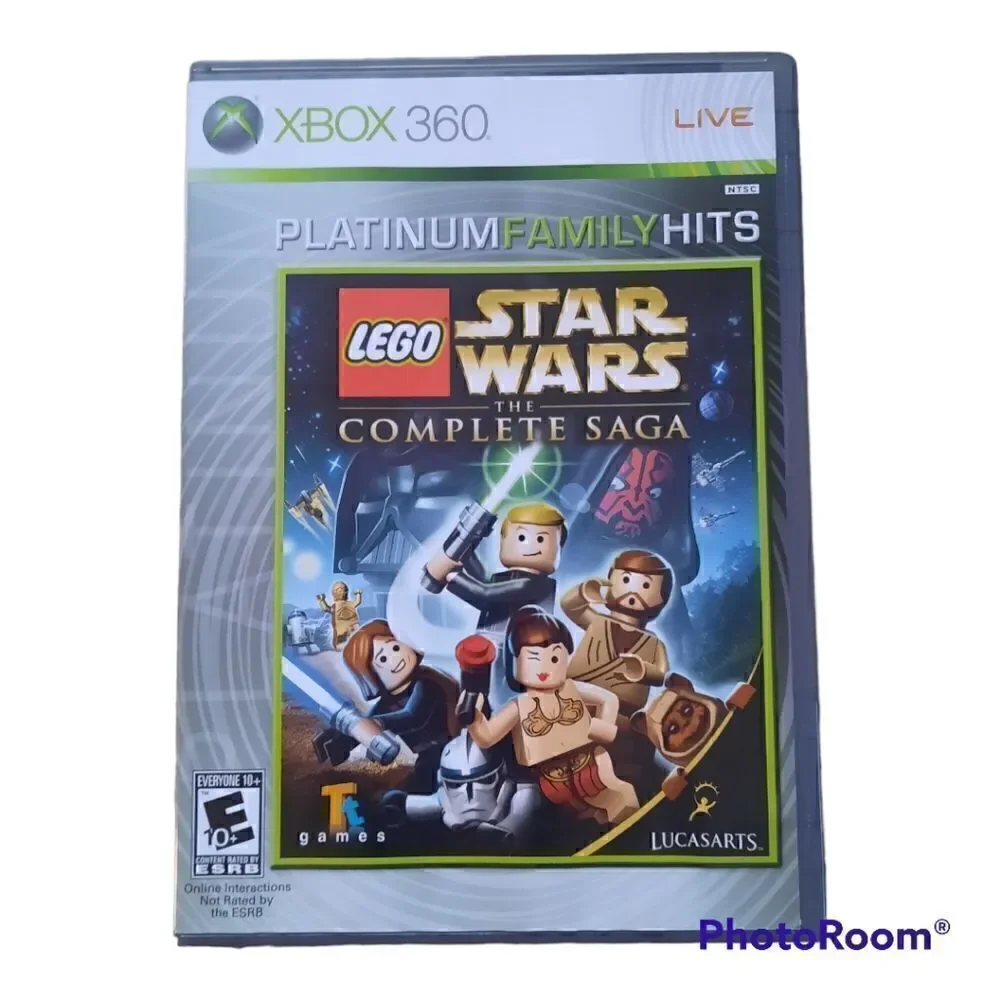Microsoft Xbox 360 Lego Star Wars Complete Saga